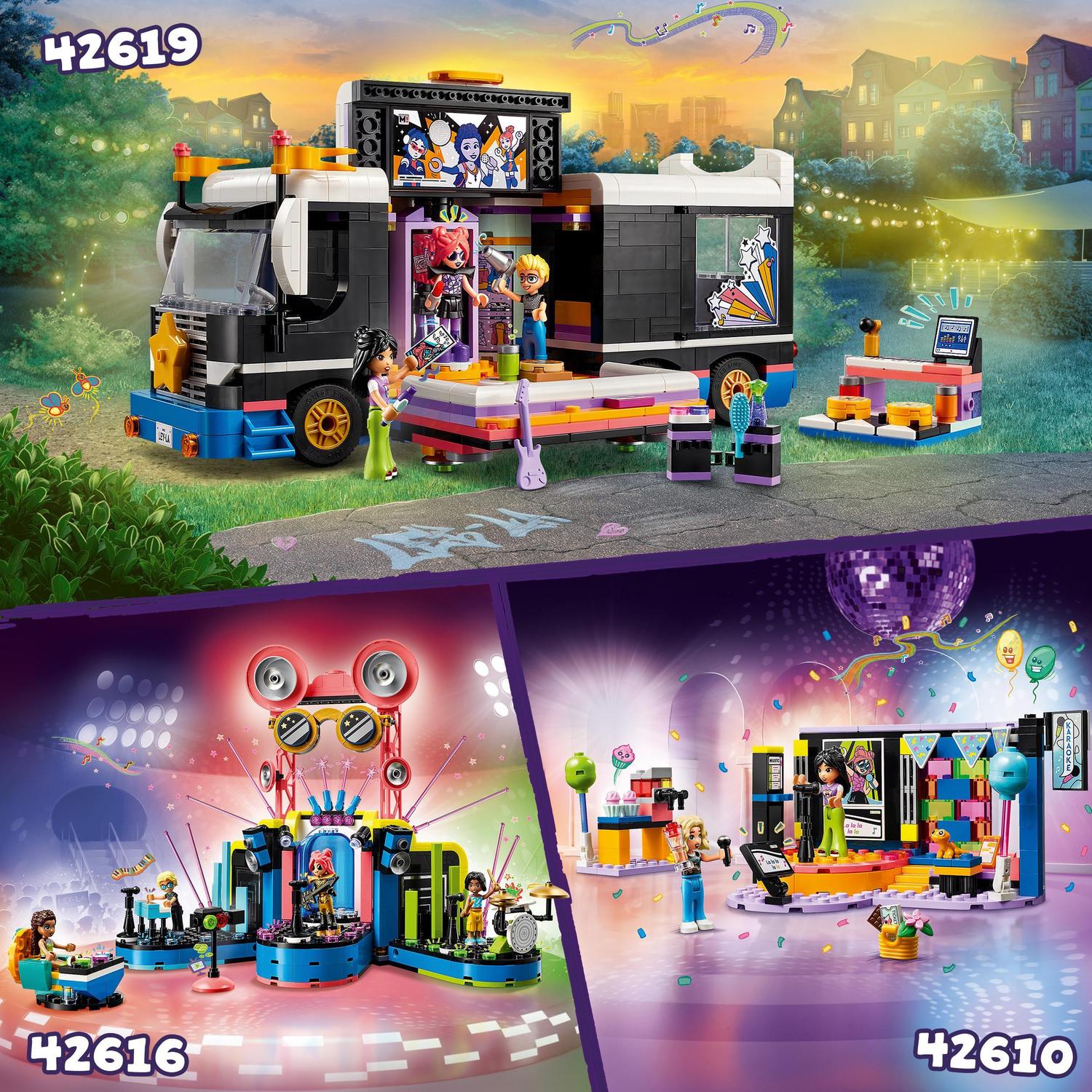 Juguete de construcción Fiesta Musical de Karaoke LEGO Friends - 42610 6