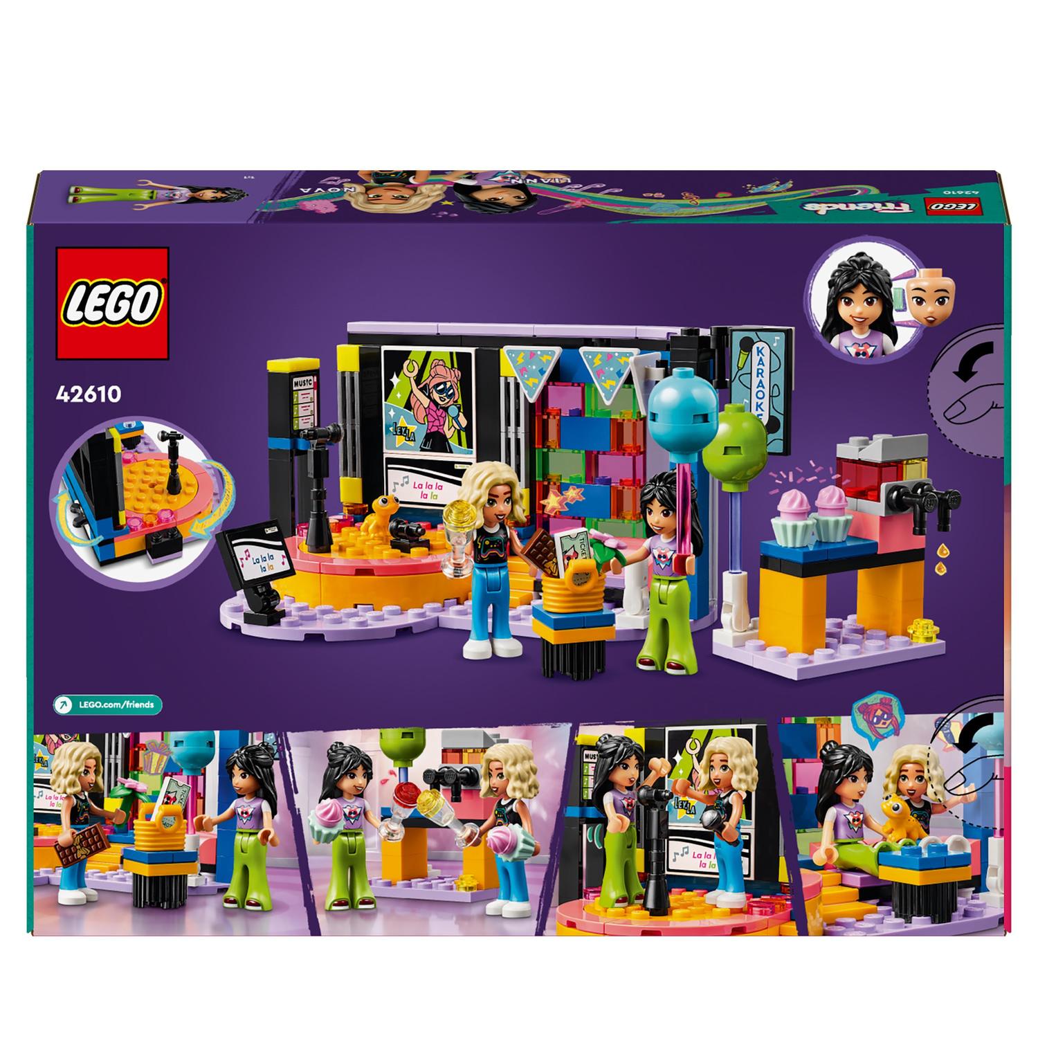 Juguete de construcción Fiesta Musical de Karaoke LEGO Friends - 42610 8