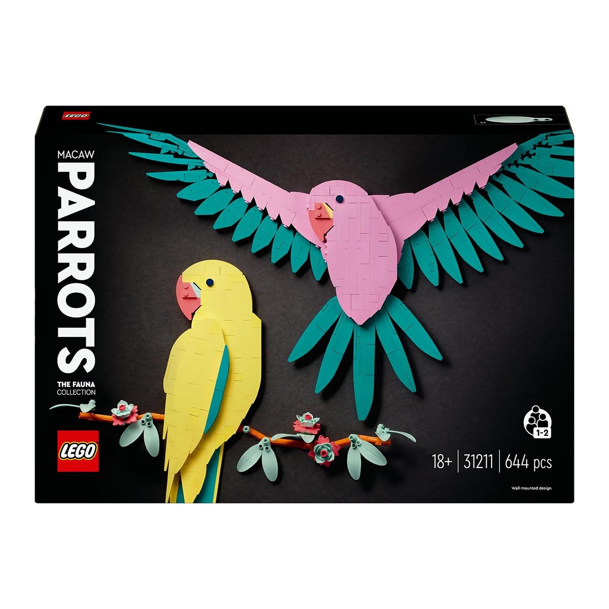 A Coleção de Fauna - Araras Lego Art 1