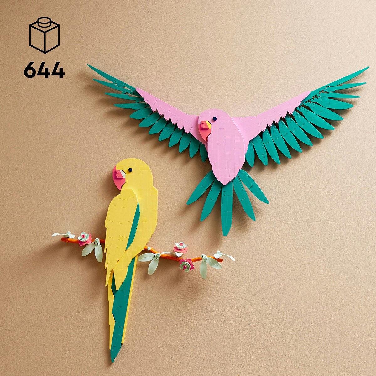 A Coleção de Fauna - Araras Lego Art 5