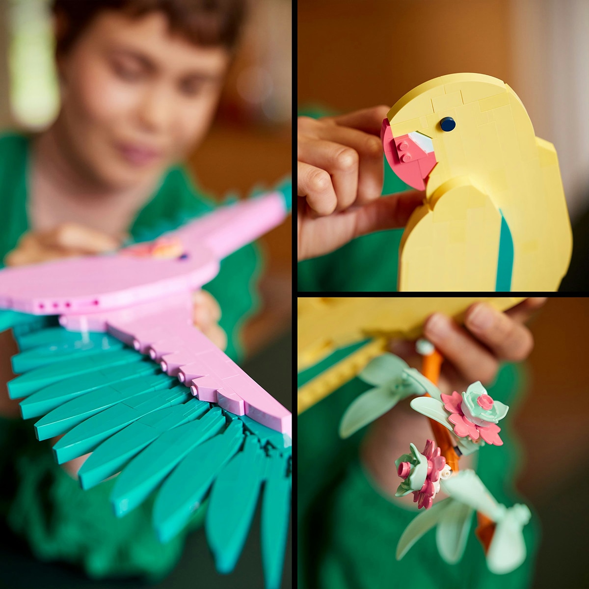 A Coleção de Fauna - Araras Lego Art 7