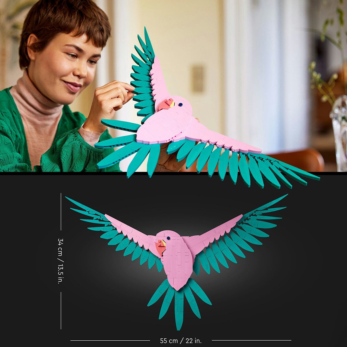 A Coleção de Fauna - Araras Lego Art        8