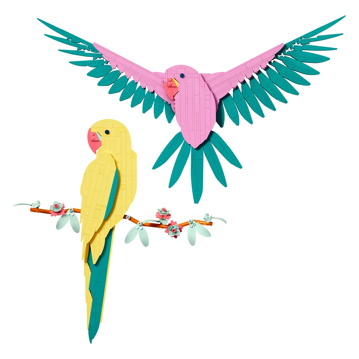 A Coleção de Fauna - Araras Lego Art        9