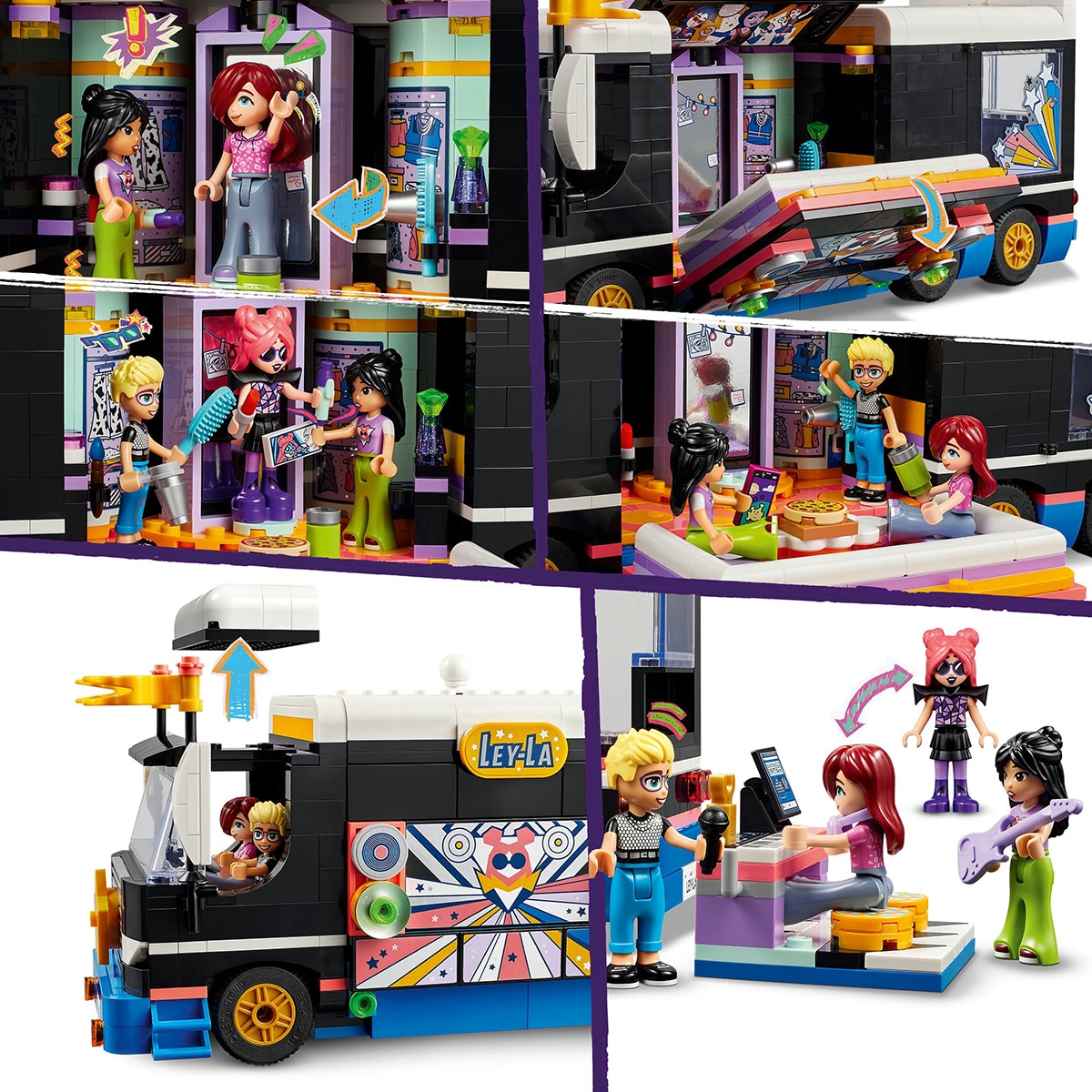 Autocarro de Tour de Estrela Pop Lego Friends 7