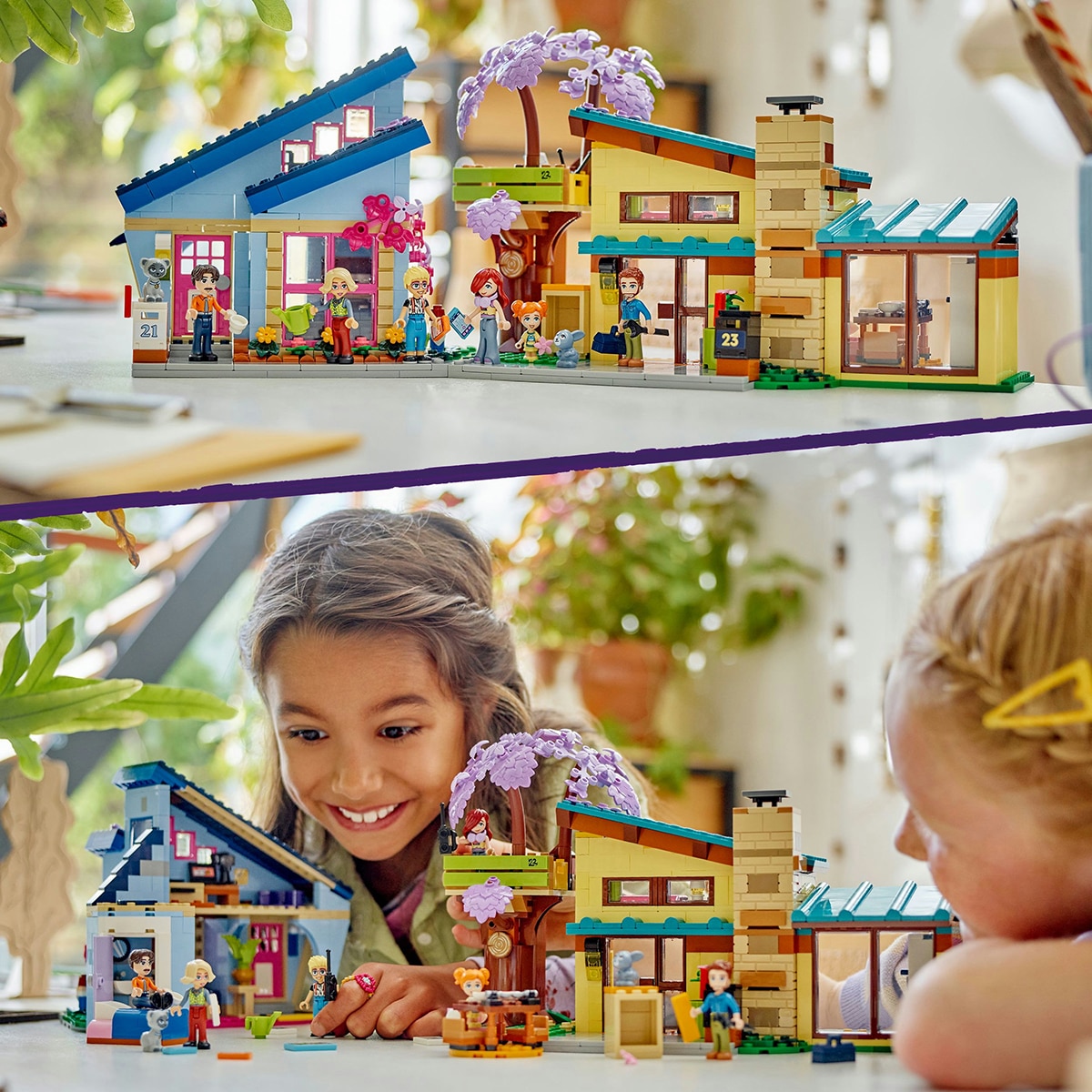 Juguete de construcción Casas Familiares de Olly y Paisley LEGO Friends - 42620 4