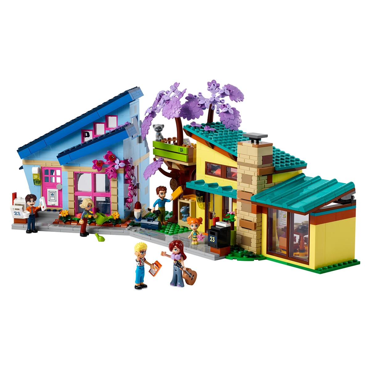 Juguete de construcción Casas Familiares de Olly y Paisley LEGO Friends - 42620 9