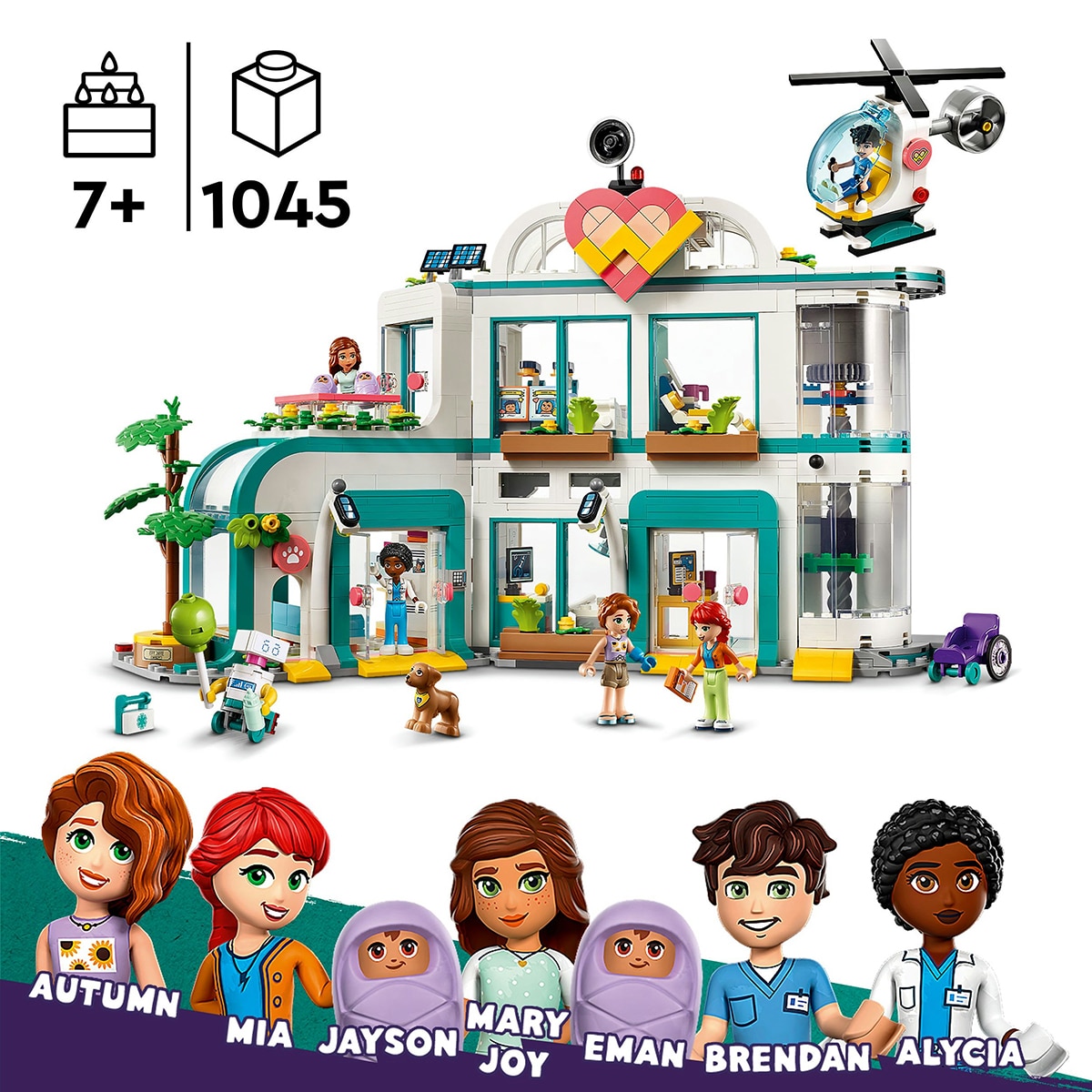 Juguete de construcción Hospital de Heartlake City LEGO Friends - 42621 4