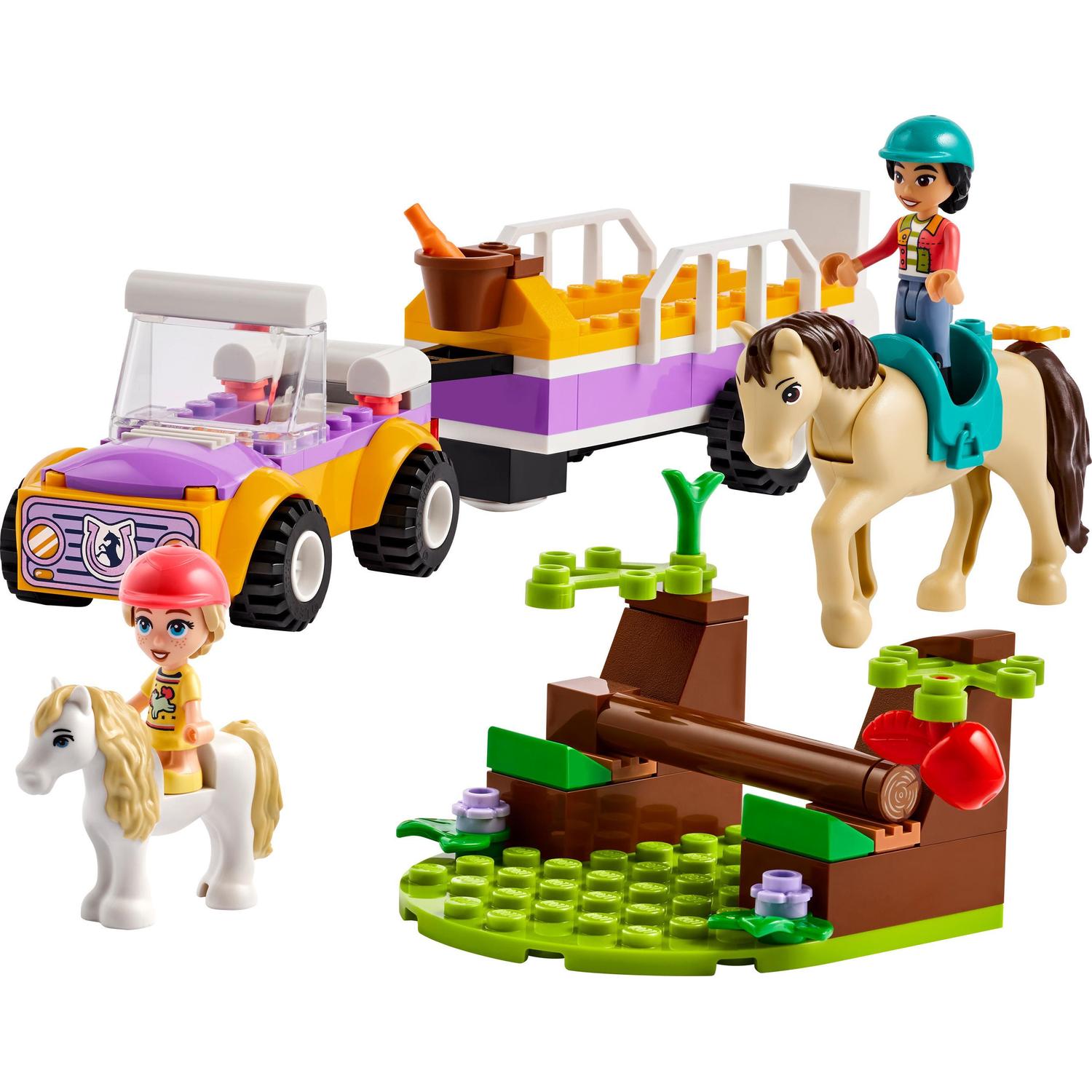Atrelado com Cavalo e Pónei Lego Friends 6