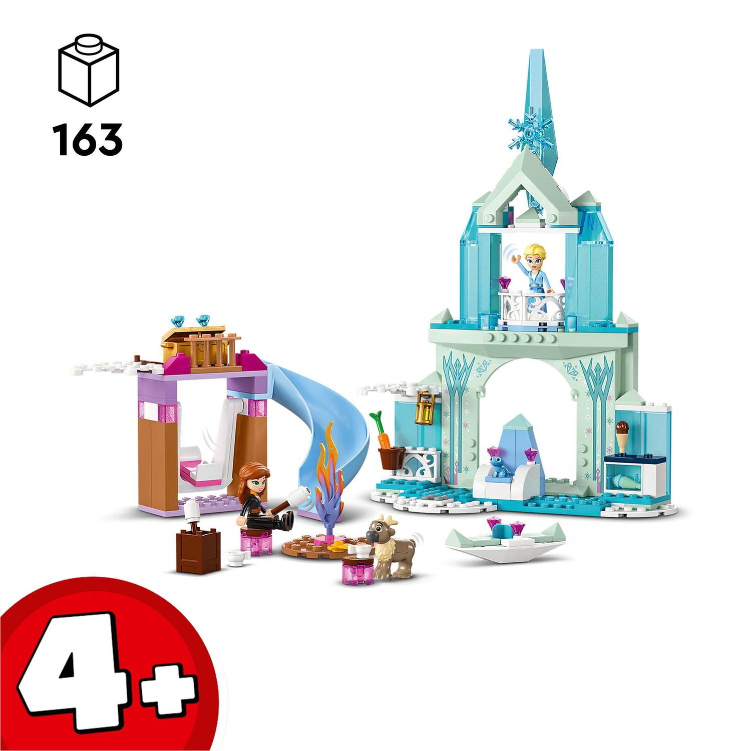 Juguete de construcción Castillo Helado de Elsa LEGO Disney Princess - 43238 3