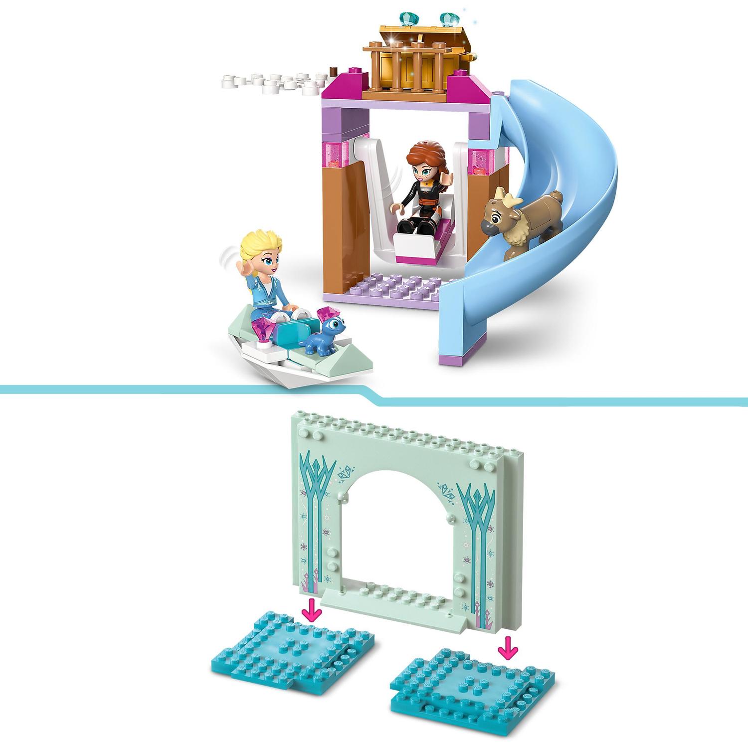 Juguete de construcción Castillo Helado de Elsa LEGO Disney Princess - 43238 4