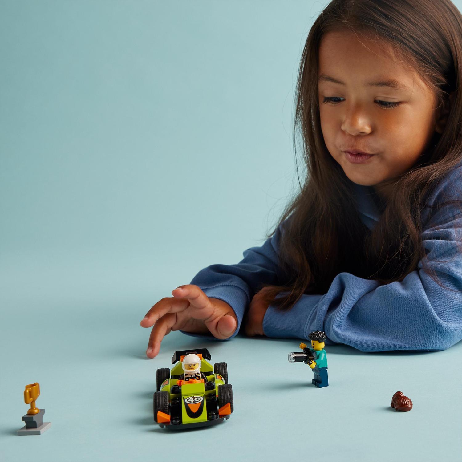 Carro de Corrida Verde Lego City 2