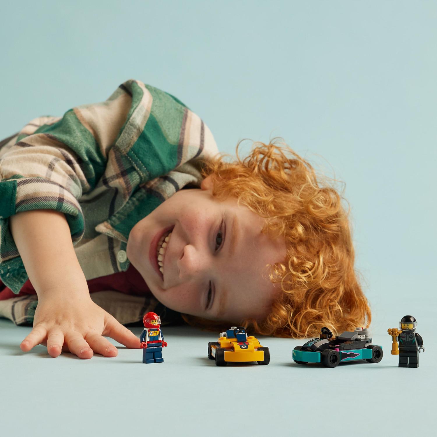 Juguete de construcción Karts y Pilotos de Carreras LEGO City Great Vehicles - 60400 6