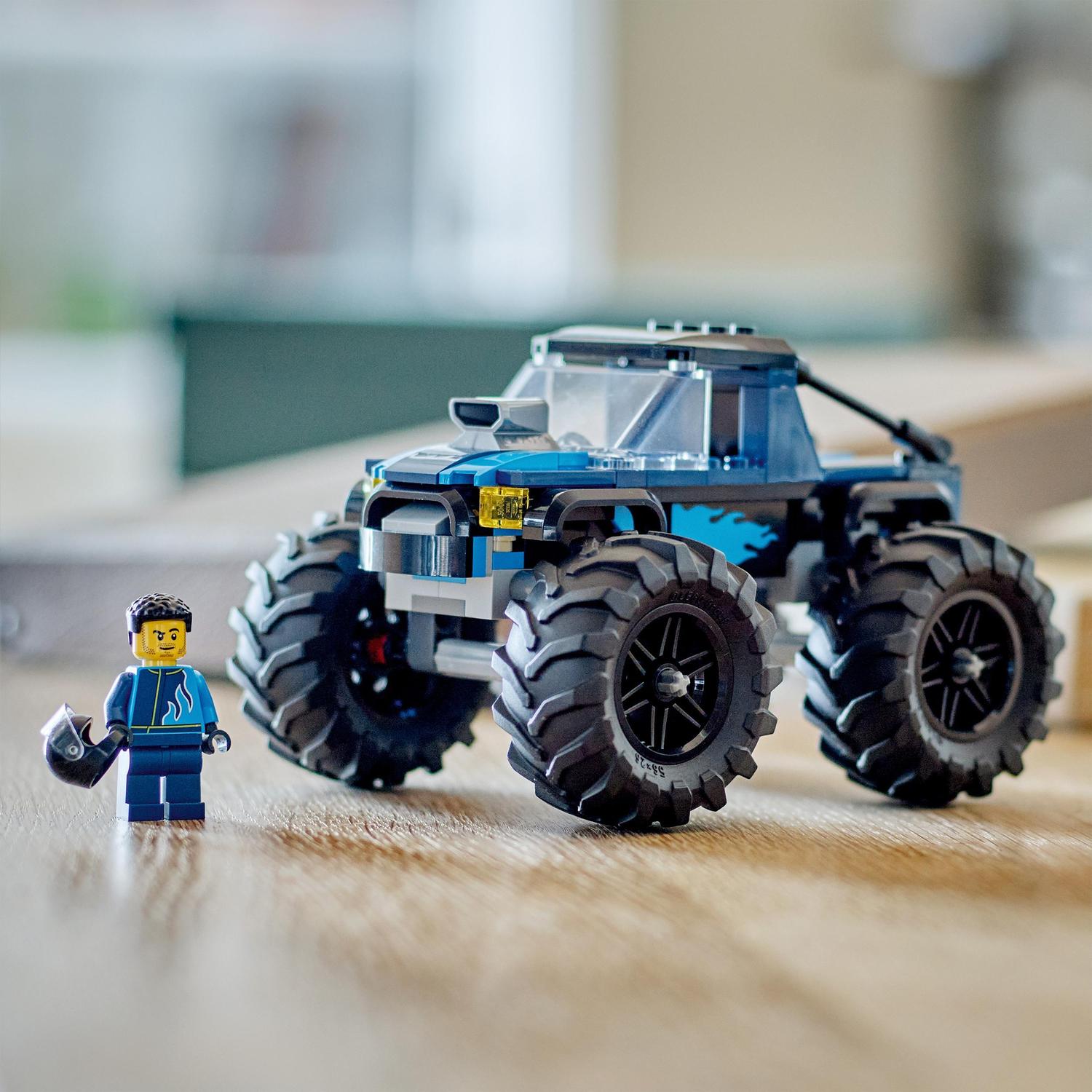 Monster Truck Azul Lego City 6