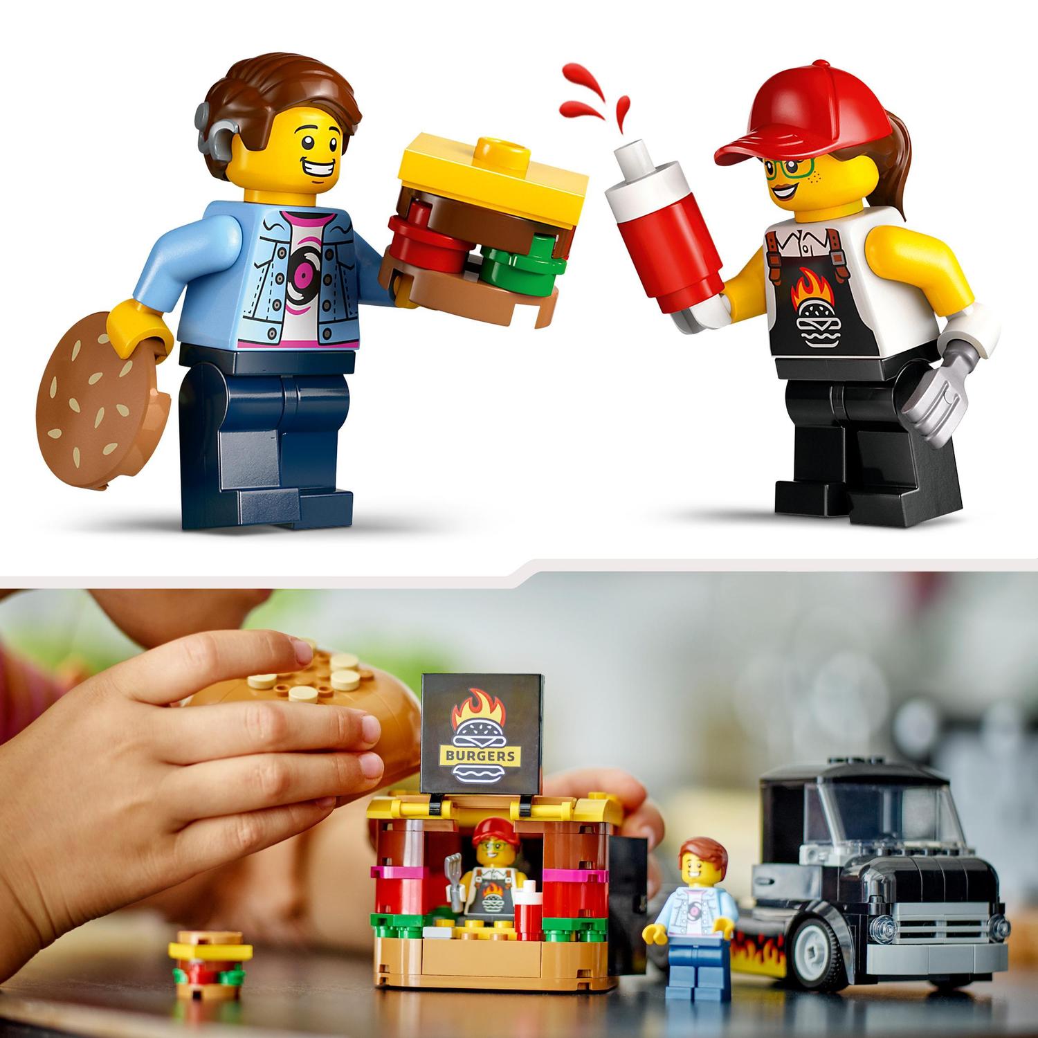 Juguete de construcción Camión Hamburguesería LEGO City Great Vehicles - 60404 5