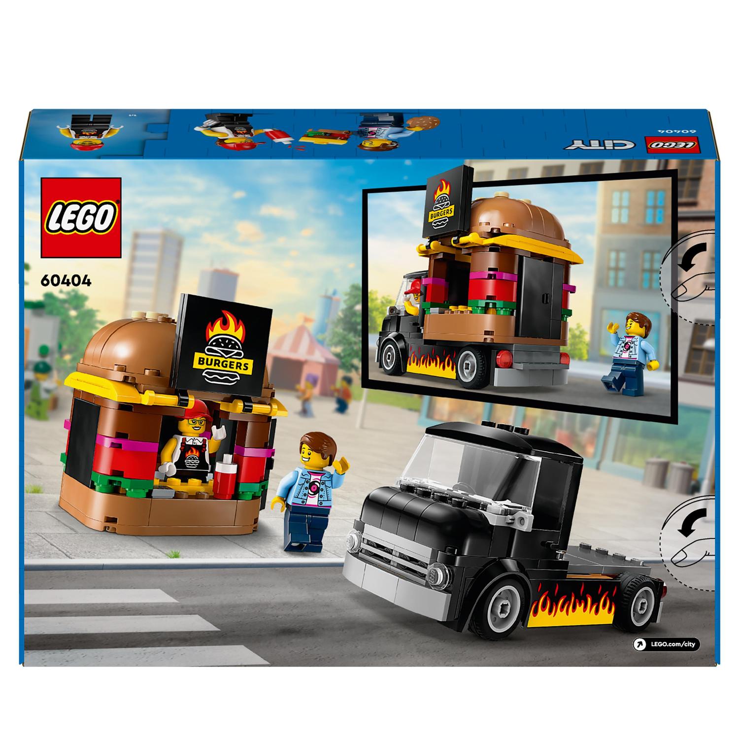 Juguete de construcción Camión Hamburguesería LEGO City Great Vehicles - 60404 8