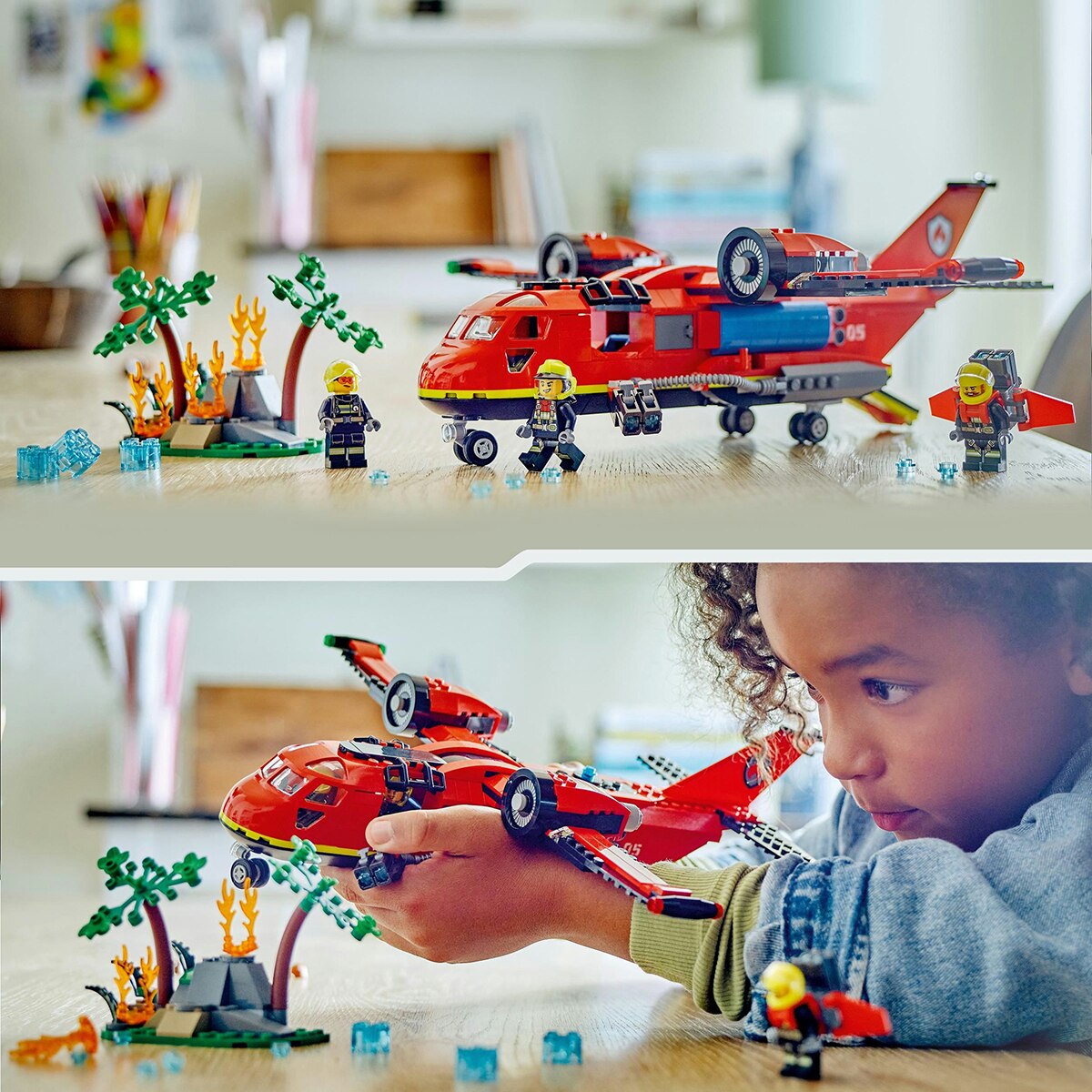 Juguete de construcción Avión de Rescate de Bomberos LEGO City Fire - 60413 3
