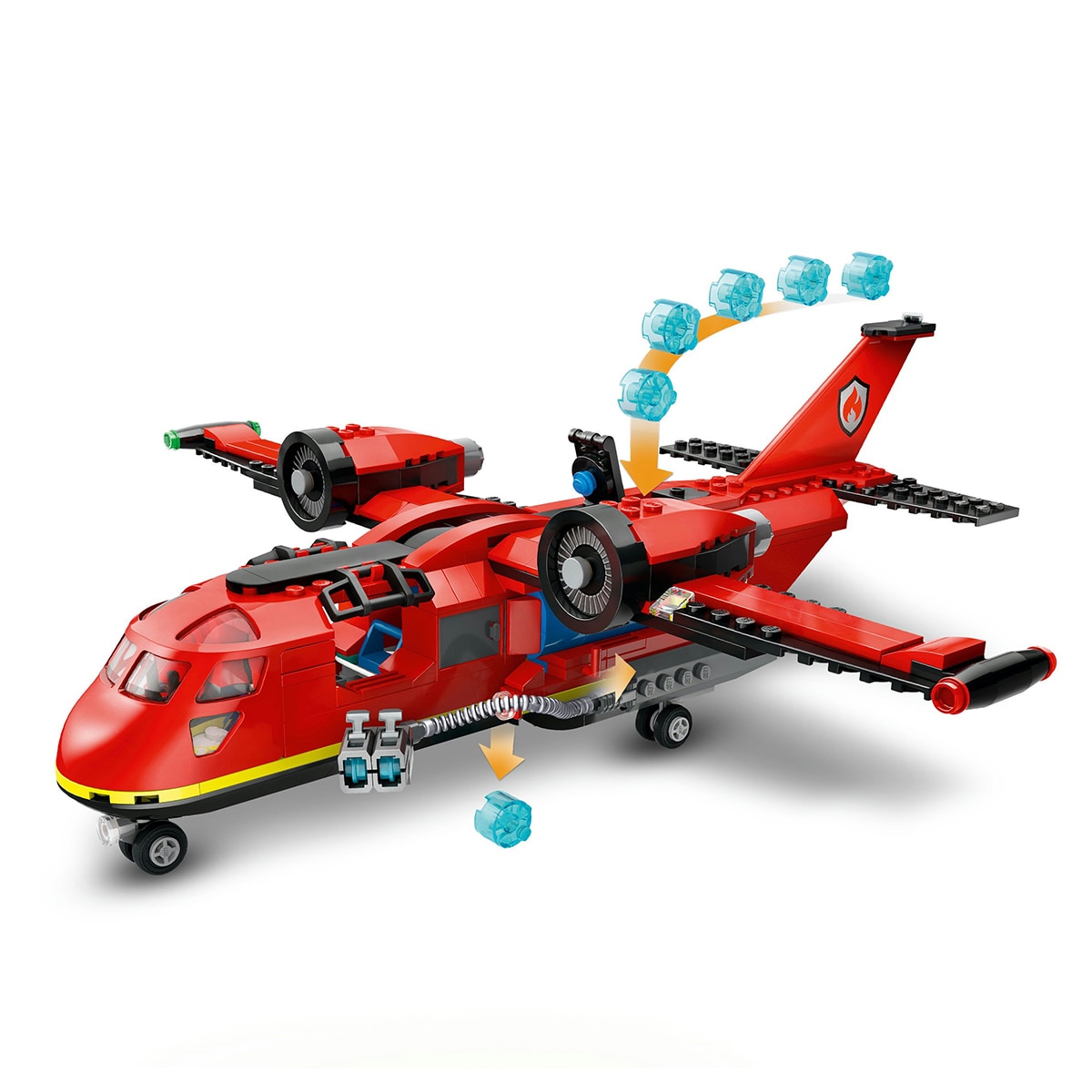 Juguete de construcción Avión de Rescate de Bomberos LEGO City Fire - 60413 5