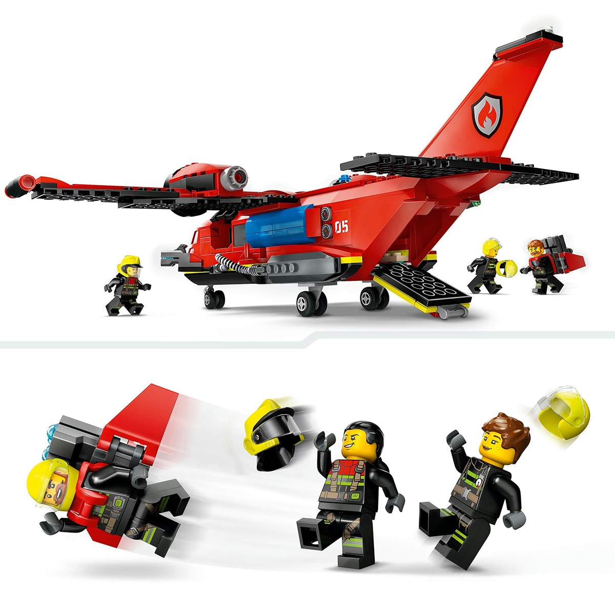 Juguete de construcción Avión de Rescate de Bomberos LEGO City Fire - 60413 6