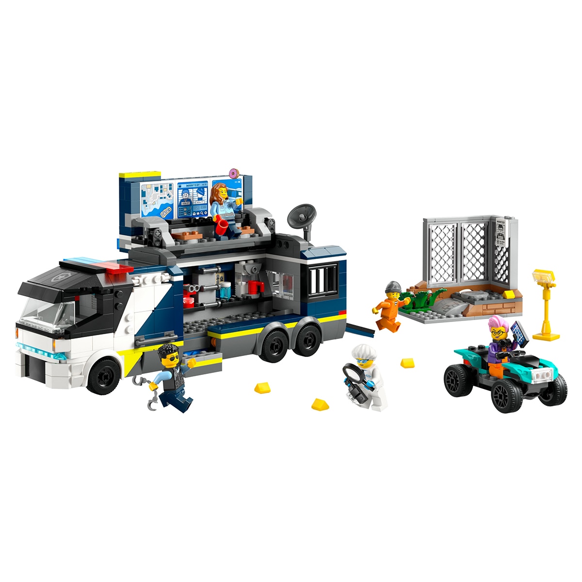 Juguete de construcción Laboratorio de Criminología Móvil de la Policía LEGO City Police - 60418 8