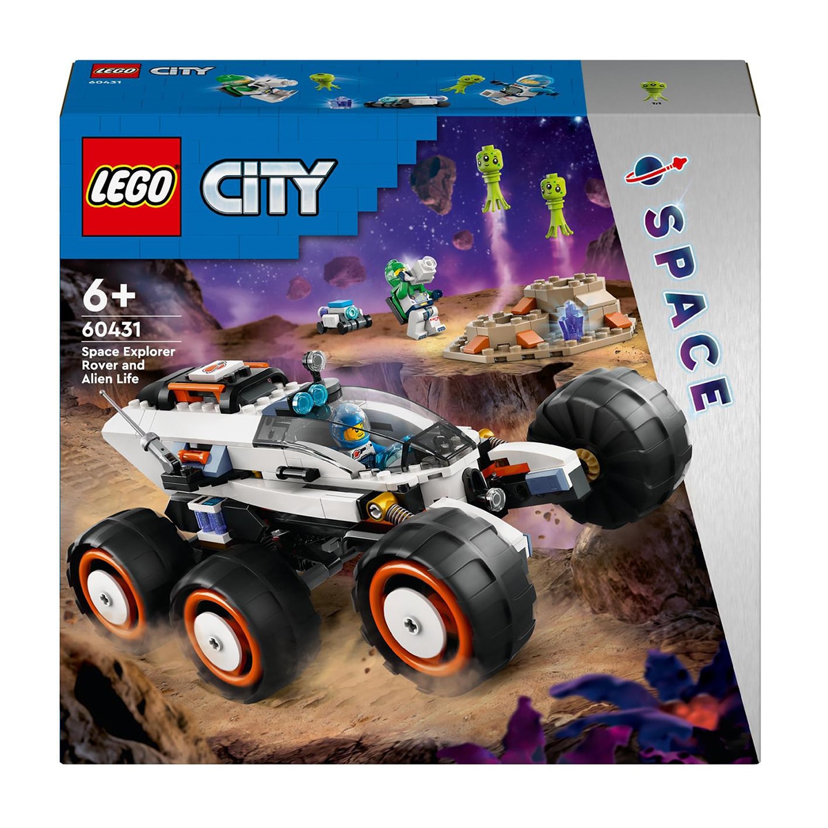 LEGO – Juguete de construcción Róver Explorador Espacial y Vida Extraterrestre LEGO City Space.