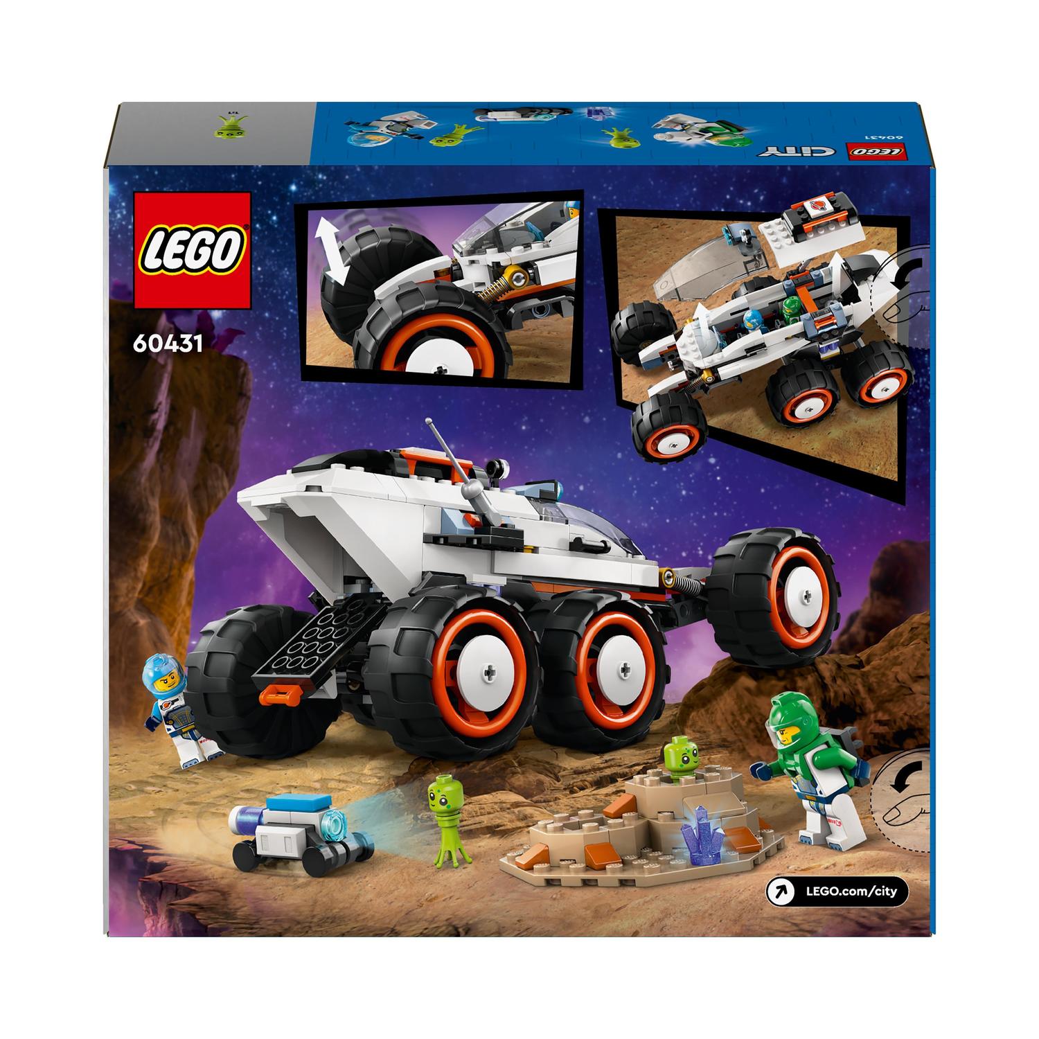 Carro de Exploração Espacial e Vida Extraterrestre Lego City 7