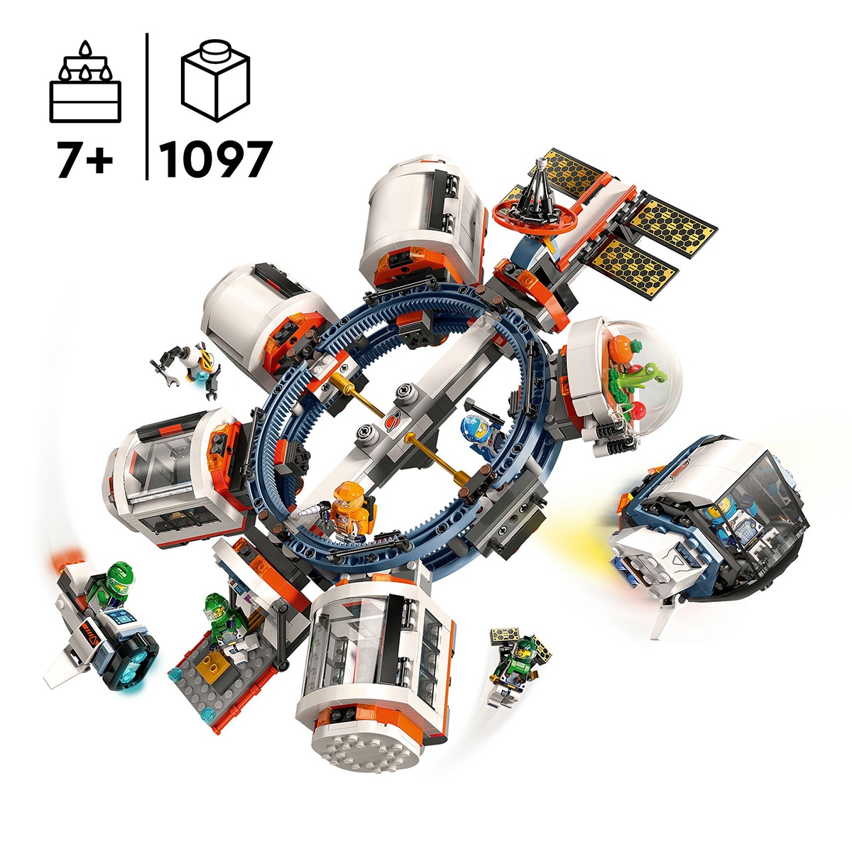 Juguete de construcción Estación Espacial Modular LEGO City Space - 60433 4