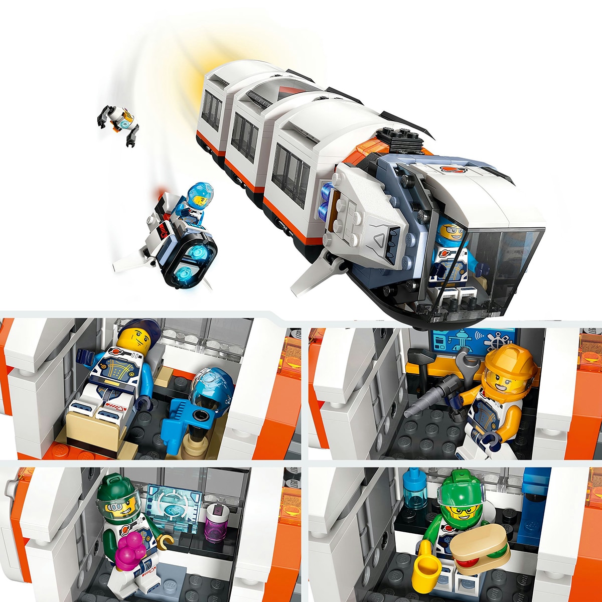 Juguete de construcción Estación Espacial Modular LEGO City Space - 60433 6