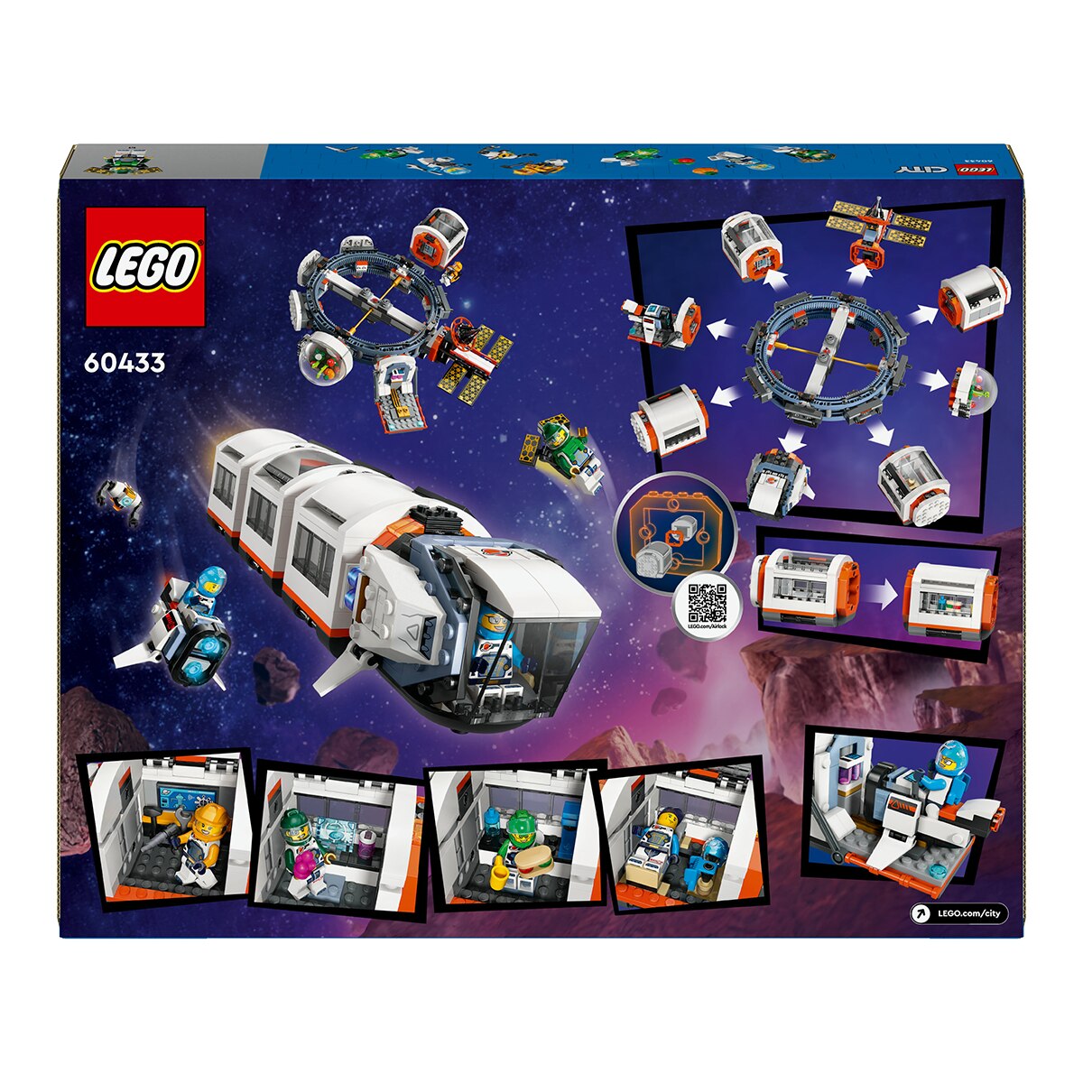 Juguete de construcción Estación Espacial Modular LEGO City Space - 60433 8