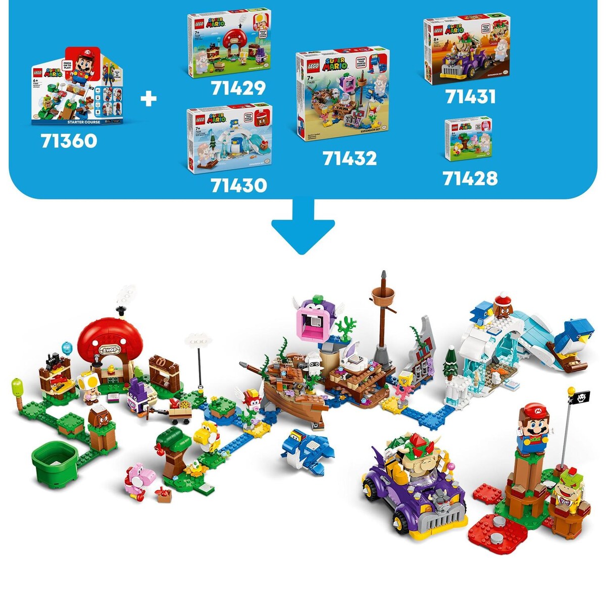 Mario Starter Pack Lego Super Mario Bros Recorrido Inicial LEGO