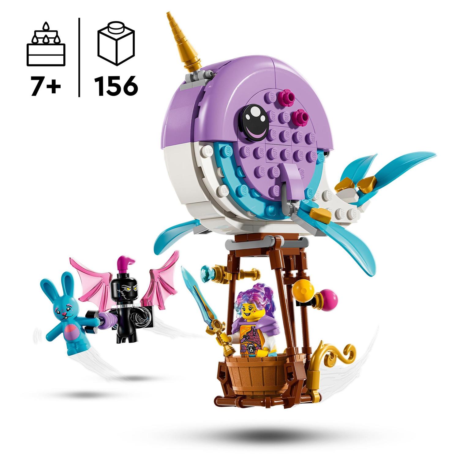 Juguete de construcción Globo-Narval de Izzie LEGO DREAMZzz - 71472 3