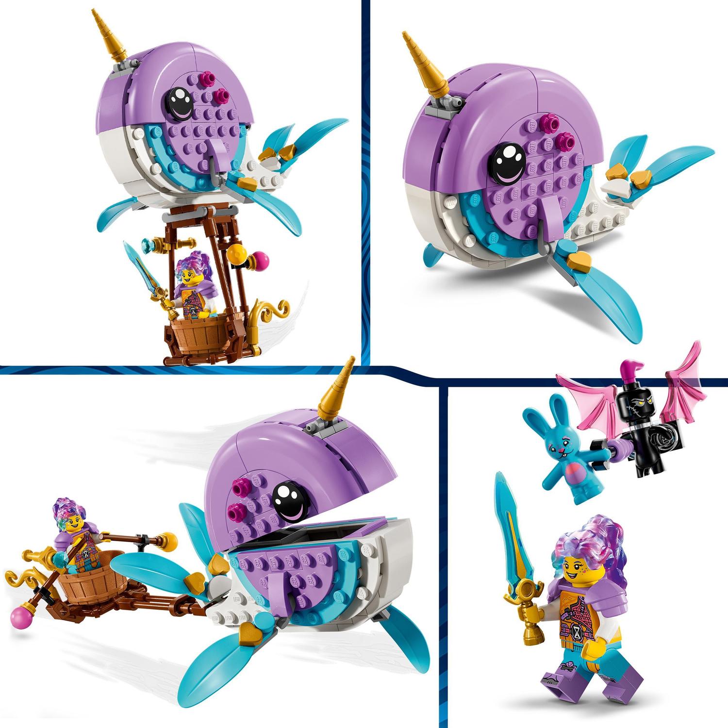 Juguete de construcción Globo-Narval de Izzie LEGO DREAMZzz - 71472 5