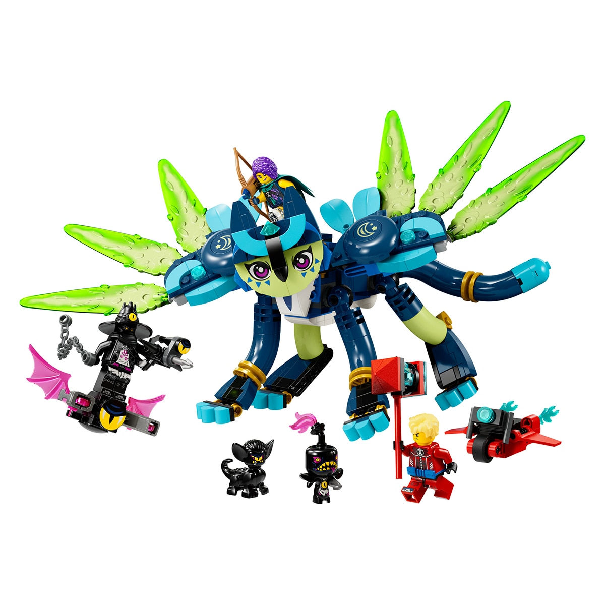 Zoey e Zian. o Gato-Coruja Lego Dreamzzz 8