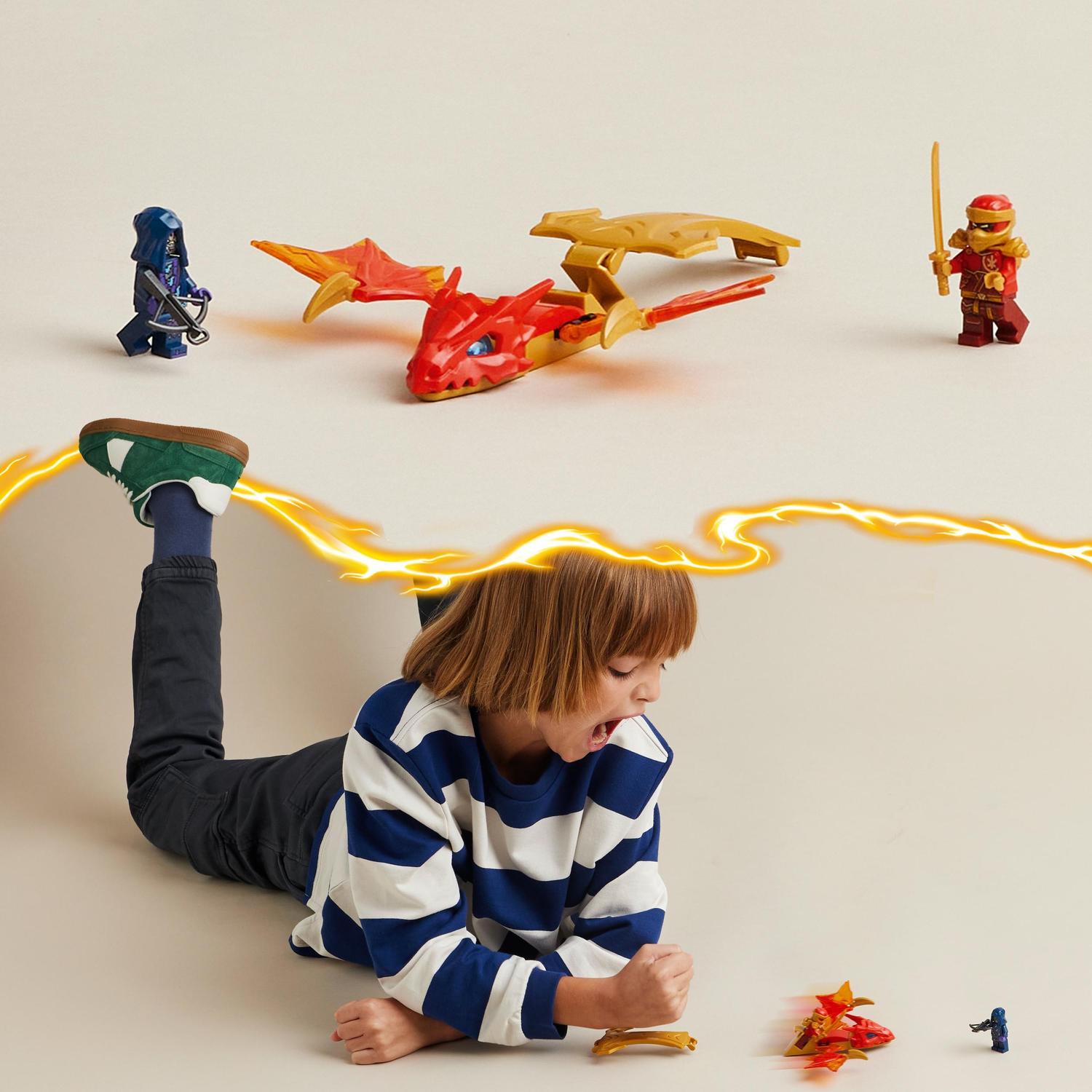 Juguete de construcción Ataque Rising Dragon de Kai LEGO Ninjago - 71801 2