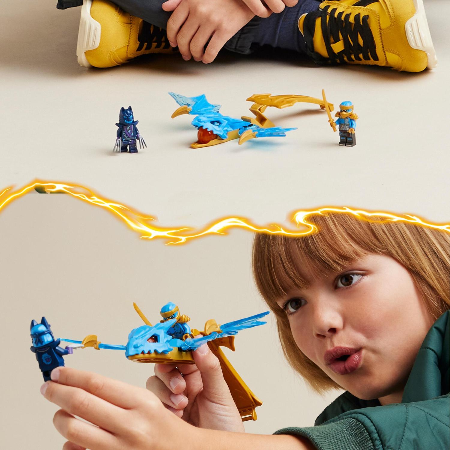 Juguete de construcción Ataque Rising Dragon de Nya LEGO Ninjago - 71802 2