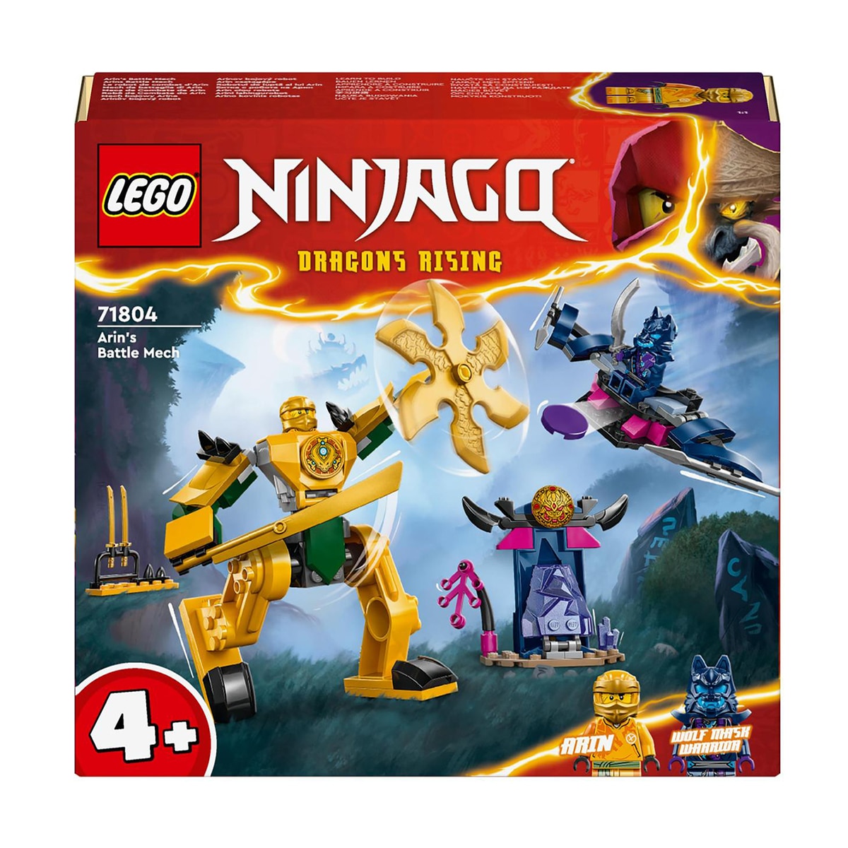 Imagen 0 de Juguete de construcción Meca de Combate de Arin LEGO Ninjago - 71804