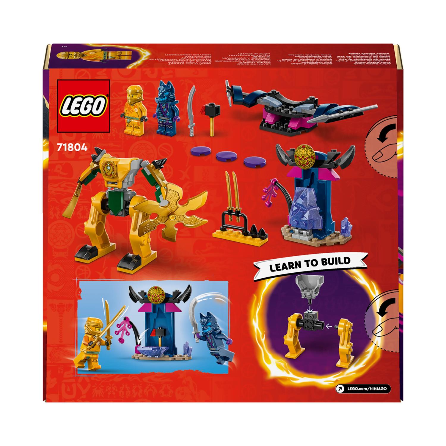 Juguete de construcción Meca de Combate de Arin LEGO Ninjago - 71804 7