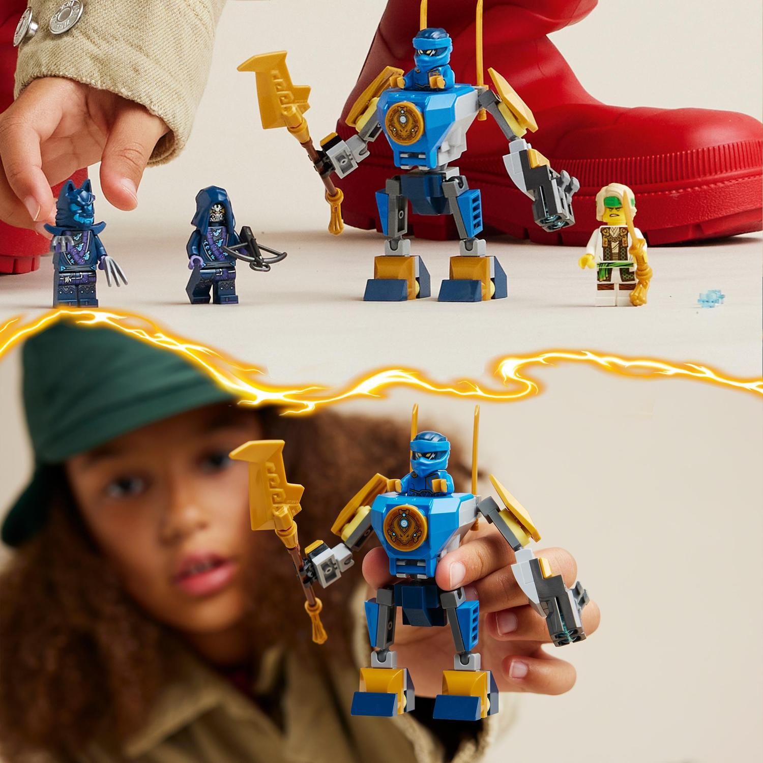Juguete de construcción Pack de Combate: Meca de Jay LEGO Ninjago - 71805 2