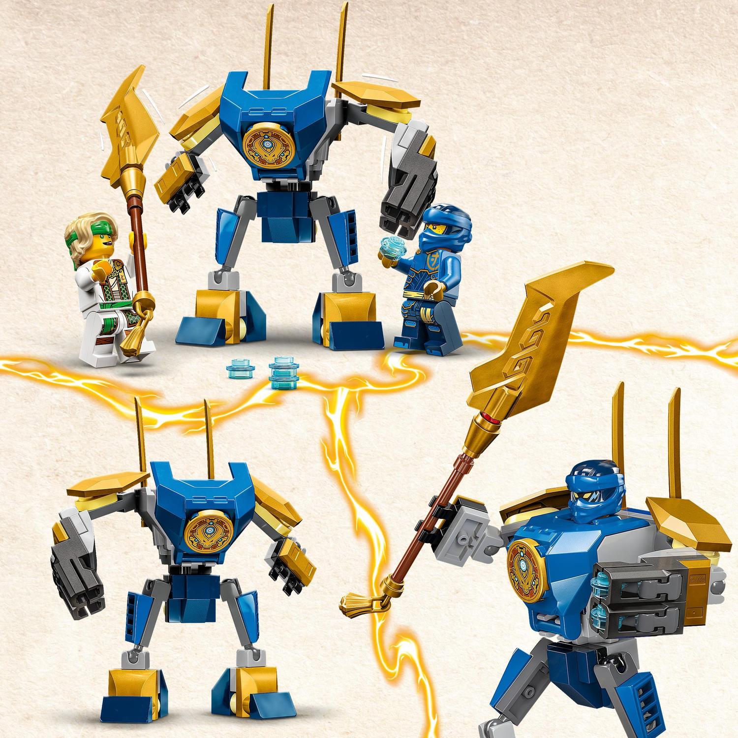 Juguete de construcción Pack de Combate: Meca de Jay LEGO Ninjago - 71805 4