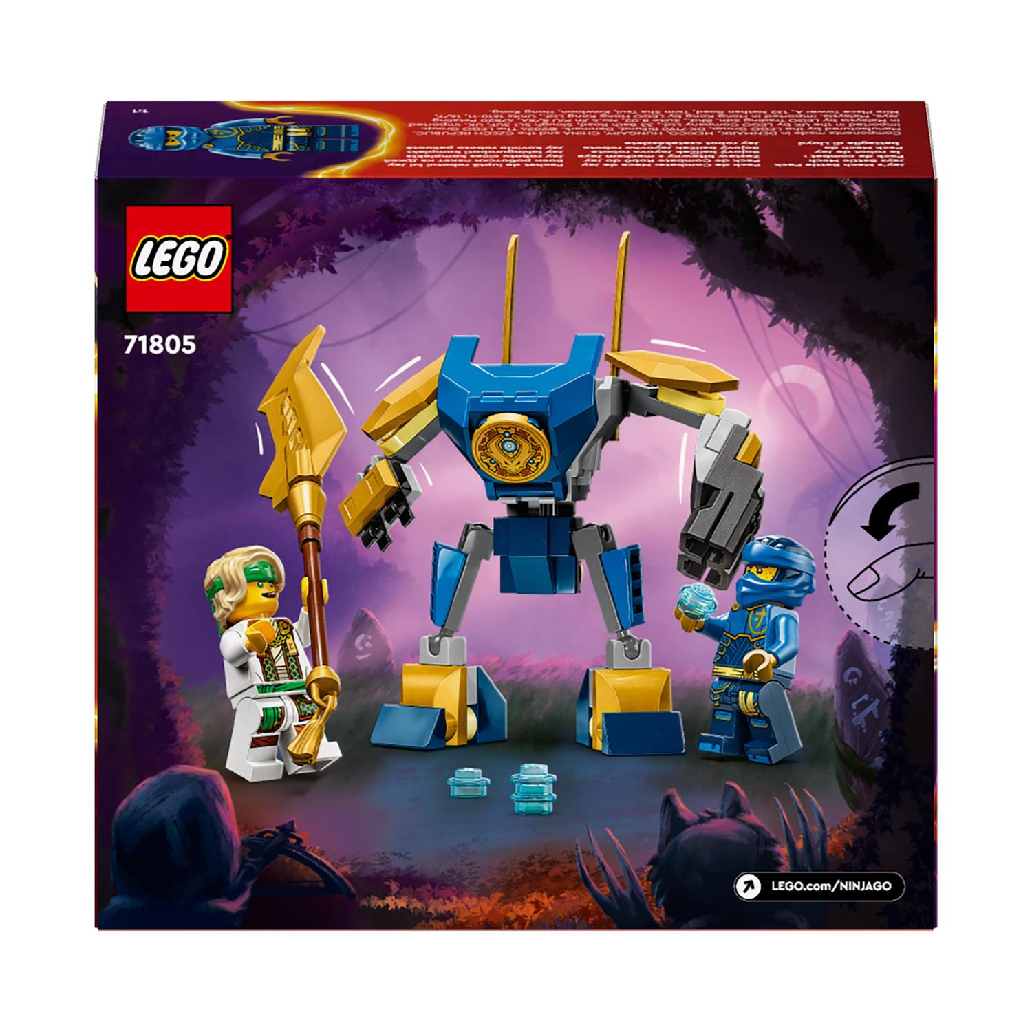 Juguete de construcción Pack de Combate: Meca de Jay LEGO Ninjago - 71805 7