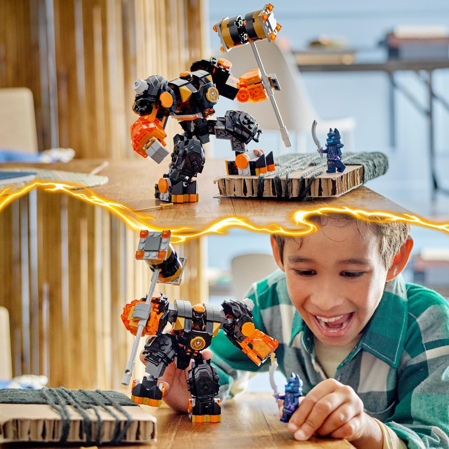 Juguete de construcción Meca Elemental de la Tierra de Cole LEGO Ninjago - 71806 2