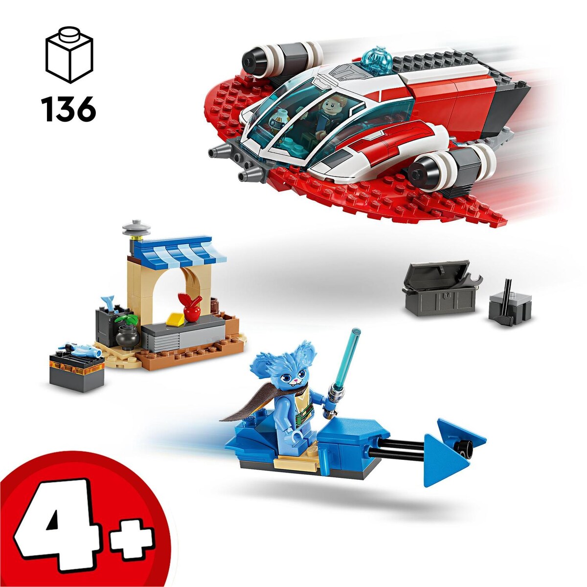 Juguete de construcción The Crimson Firehawk LEGO Star Wars TM 3