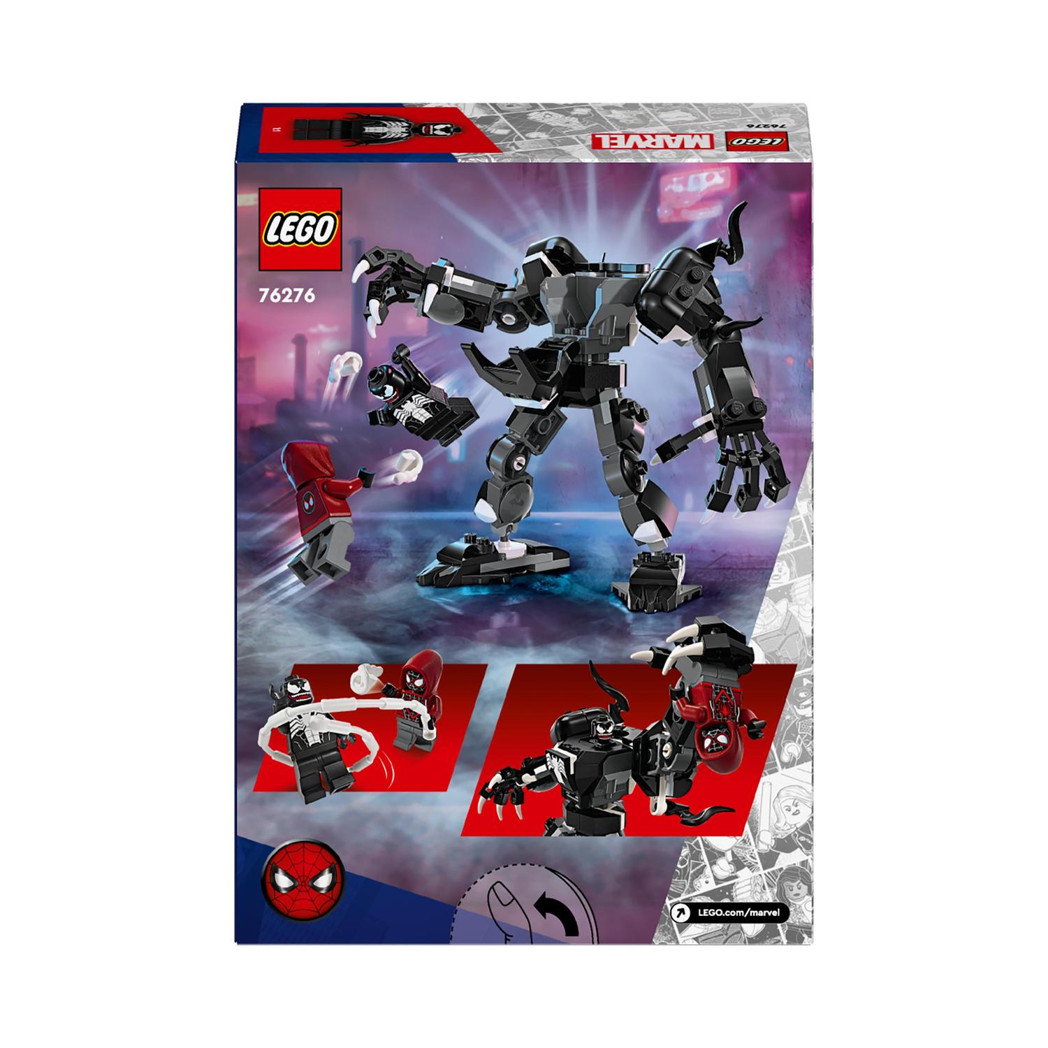 Juguete de construcción Armadura Robótica de Venom vs. Miles Morales LEGO Super Heroes Marvel - 76276 7