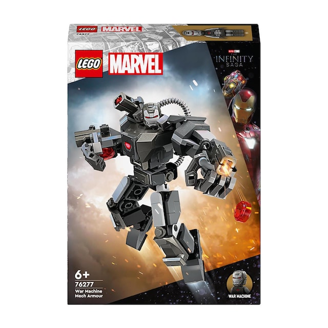 Juguete de construcción Armadura Robótica de Máquina de Guerra LEGO Super Heroes Marvel