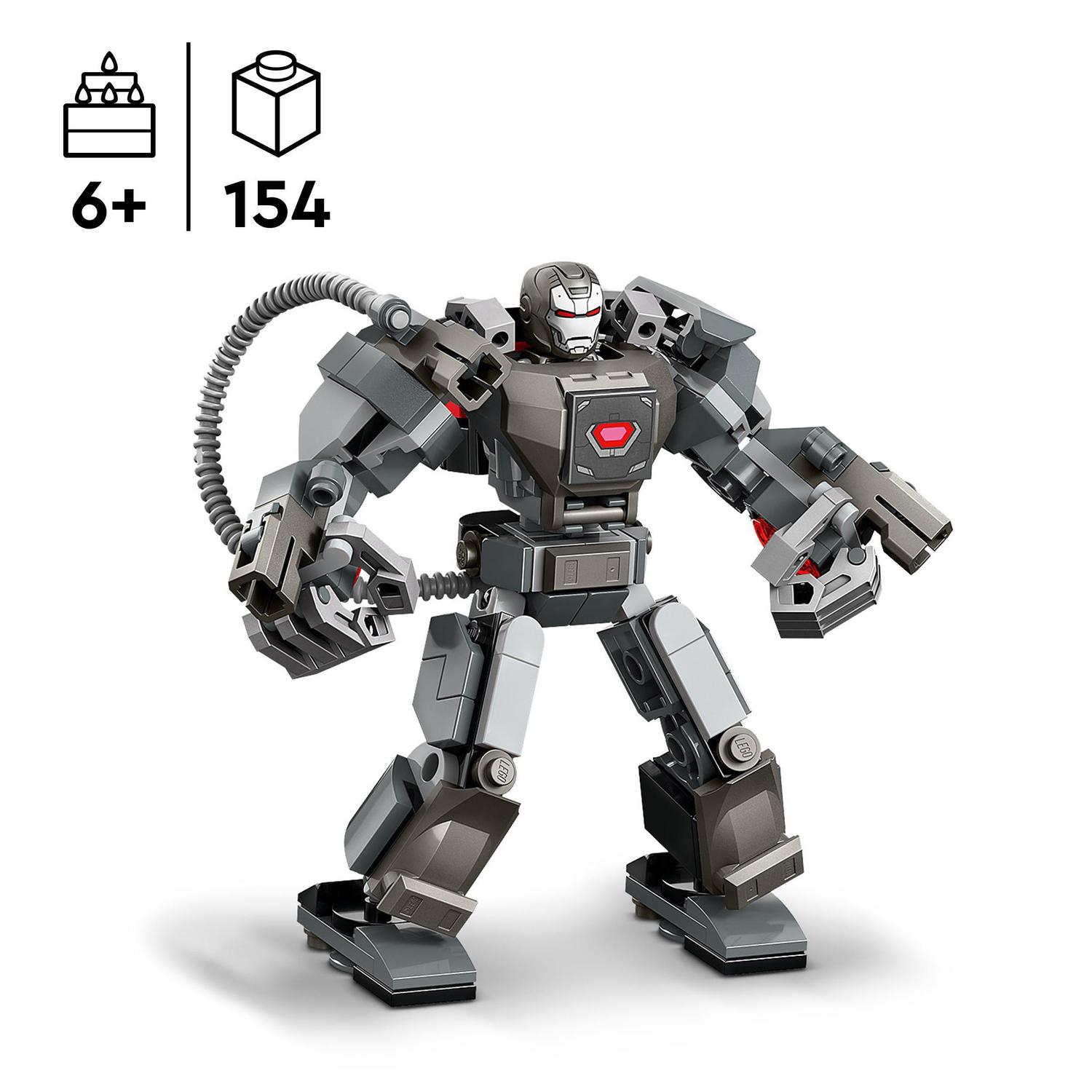 Juguete de construcción Armadura Robótica de Máquina de Guerra LEGO Super Heroes Marvel - 76277 3