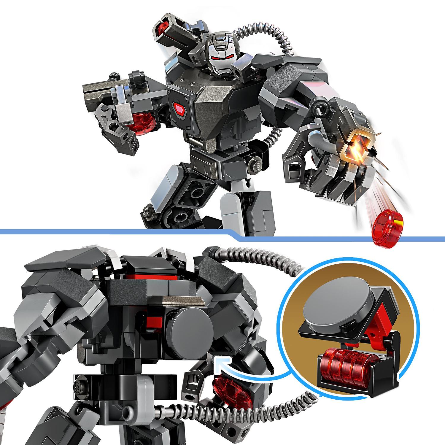 Juguete de construcción Armadura Robótica de Máquina de Guerra LEGO Super Heroes Marvel - 76277 4