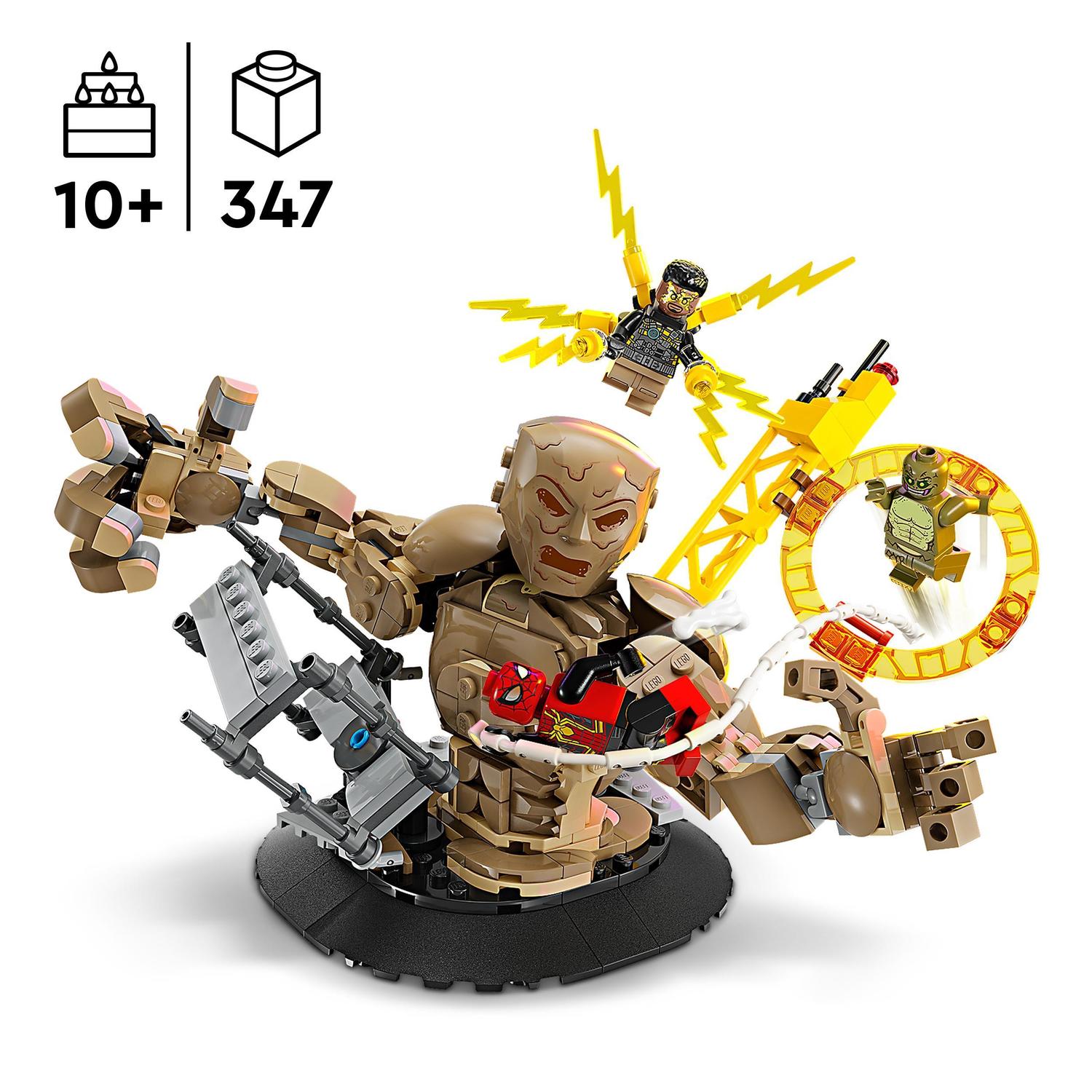 Juguete de construcción Spiderman vs. Sandman: Batalla Final LEGO Super Heroes Marvel - 76280 3