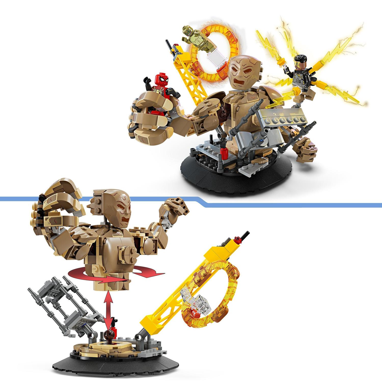 Juguete de construcción Spiderman vs. Sandman: Batalla Final LEGO Super Heroes Marvel - 76280 4