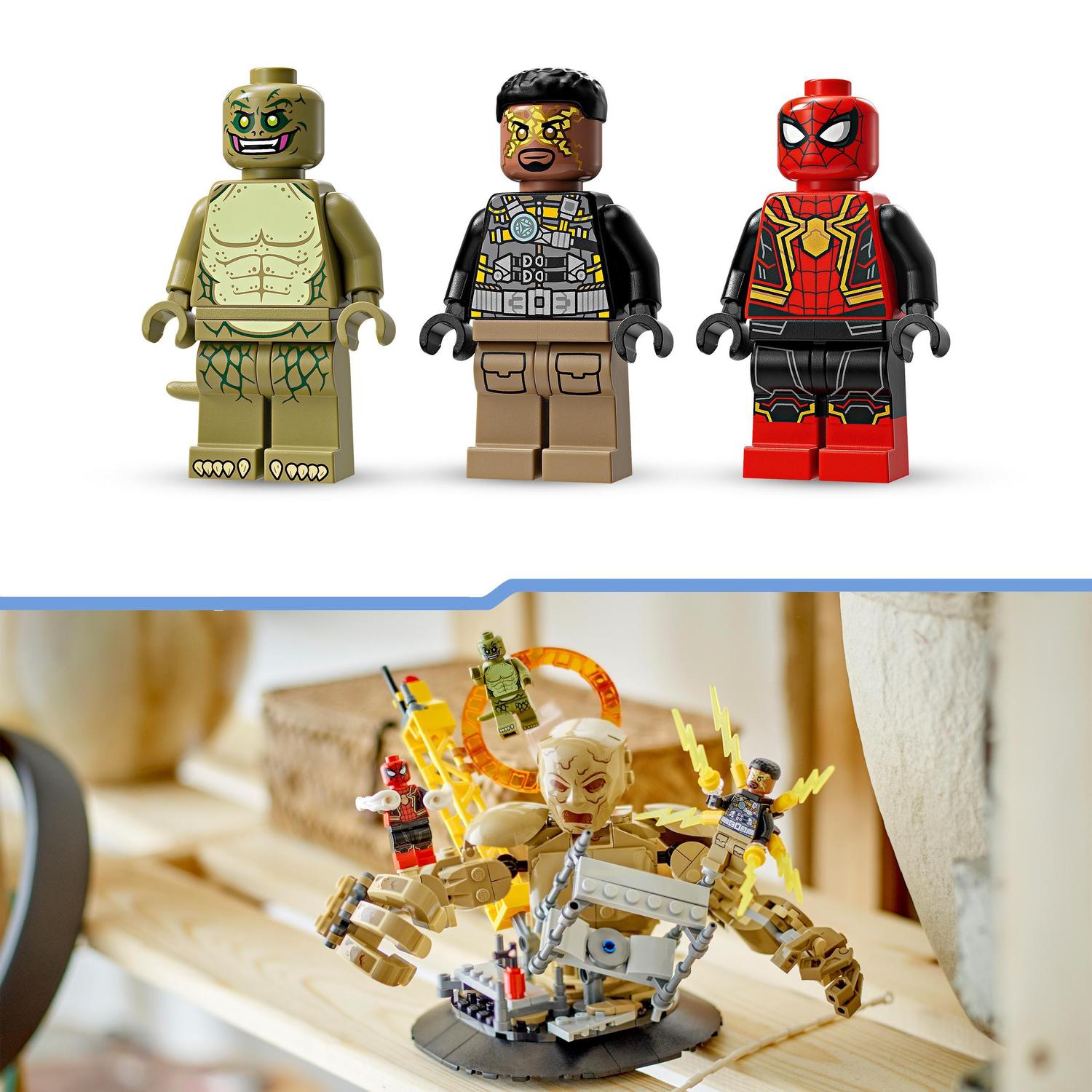 Juguete de construcción Spiderman vs. Sandman: Batalla Final LEGO Super Heroes Marvel - 76280 6