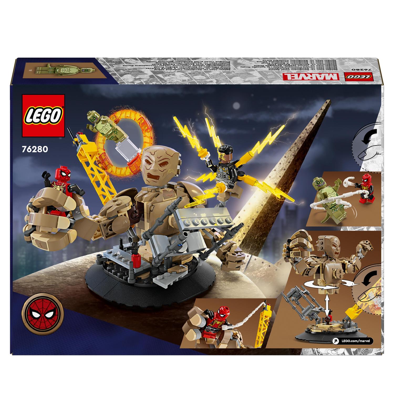 Juguete de construcción Spiderman vs. Sandman: Batalla Final LEGO Super Heroes Marvel - 76280 8