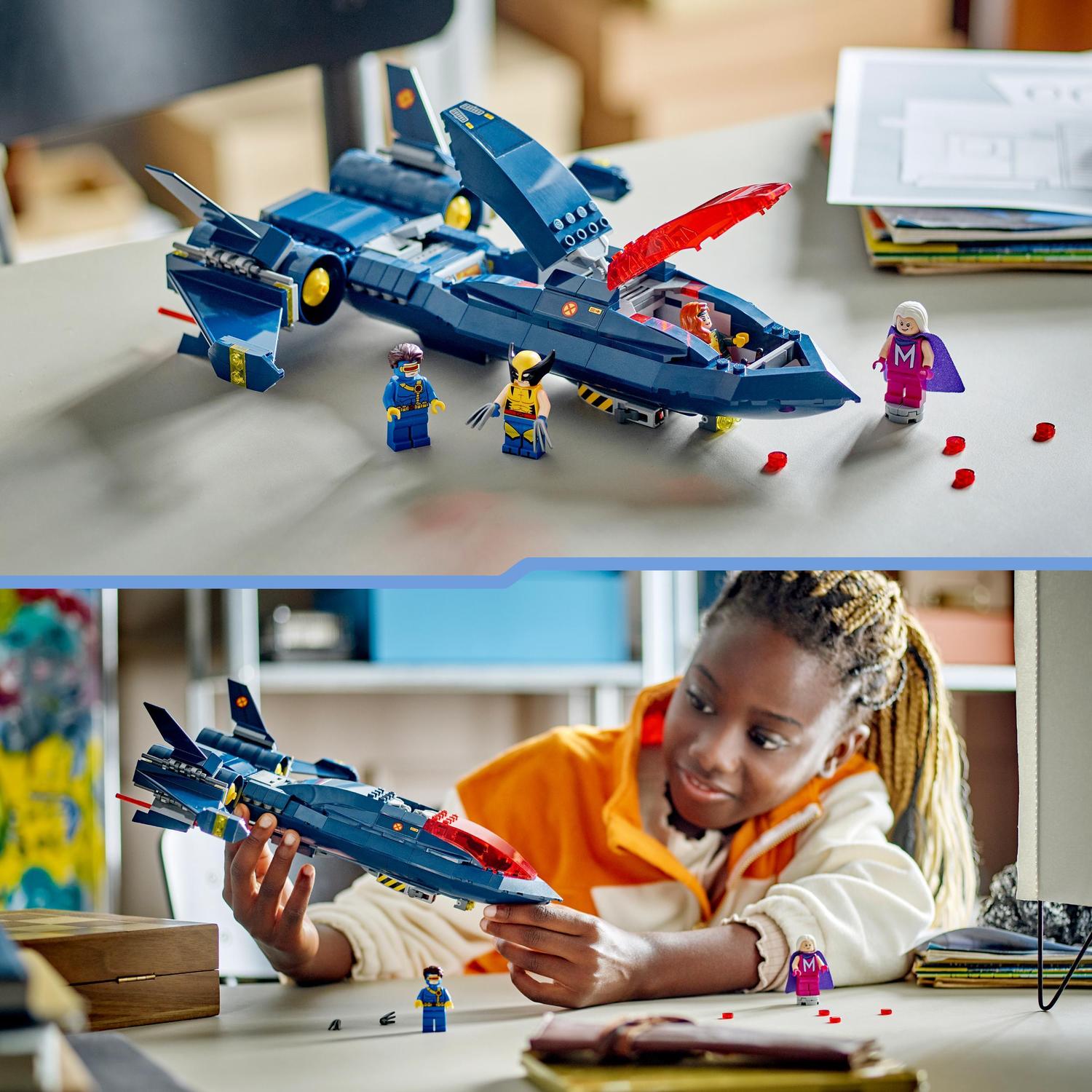 Juguete de construcción X-Jet de los X-Men LEGO Super Heroes Marvel - 76281 2